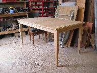 Fabrication de tables de salle à manger par audrin menuiserie en haute-loire (43)